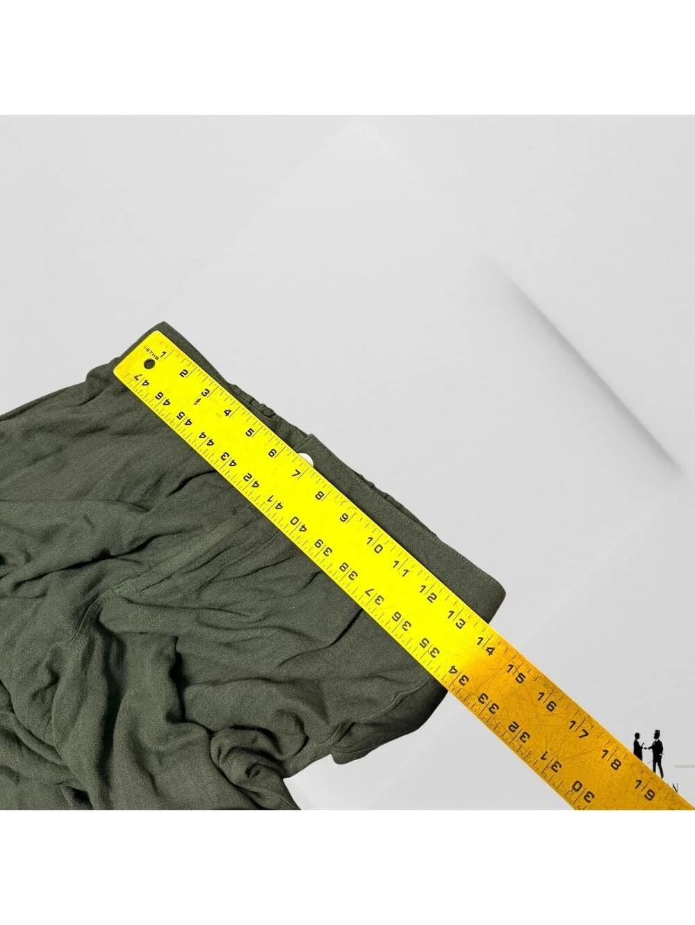 Arkhe The Label  VKTRBLAK. The Linen Rayon Pants Drape mens Olive L 30-33x33